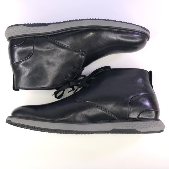 Vince Camuto Men\'s Soleh Leather Chukka Boots Black New main image 6